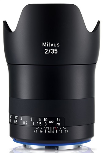 Zeiss MILVUS 2.0/35 ZE Lente para cámaras Canon