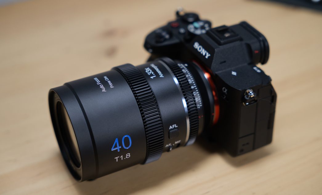 SIRUI 40mm T1.8, un objetivo anamórfico con autofocus