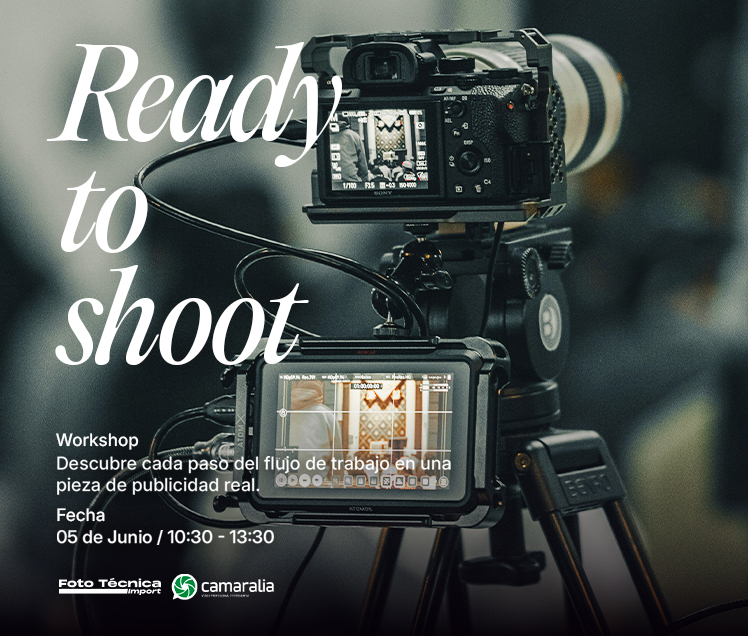Workshop Ready to Shoot: Vive un rodaje real desde el montaje hasta el delivery