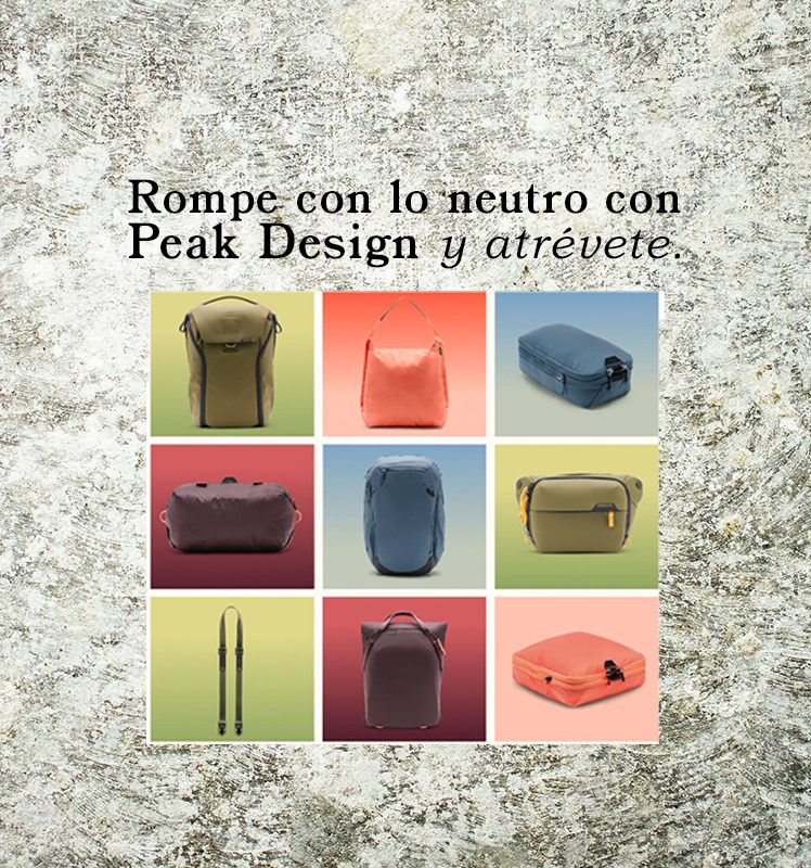 Descubre la campaña Peak Design en Camaralia: 10% de descuento y sorteo exclusivo