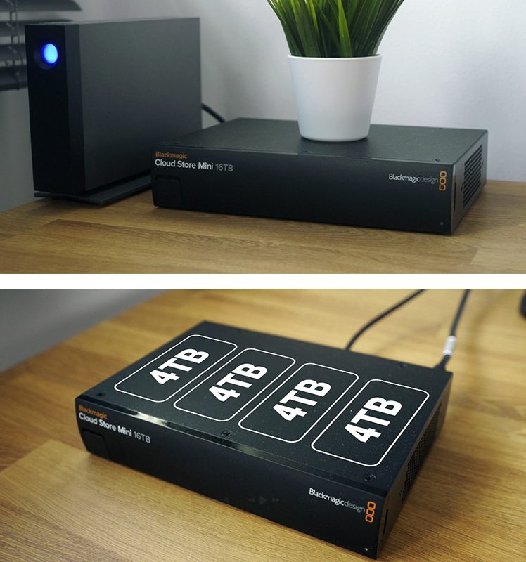 Blackmagic Cloud Store Mini, la nube privada para creativos