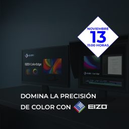 Domina la precisión de color con EIZO: taller práctico en Camaralia