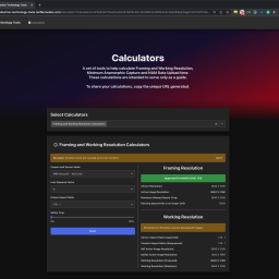 Production Technology Tools de Netflix: calculadoras para producción profesional