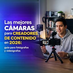 Las mejores cámaras para creadores de contenido en 2026: guía para fotógrafos y videógrafos