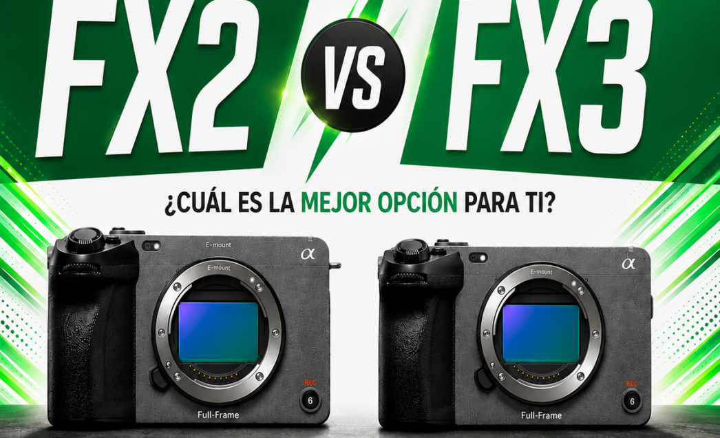 Sony FX2 vs FX3: diferencias clave y cuál comprar según tu tipo de producción