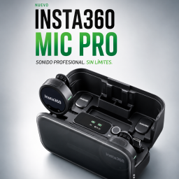 Insta360 Mic Pro: el nuevo micrófono inalámbrico profesional que revoluciona la creación de contenido