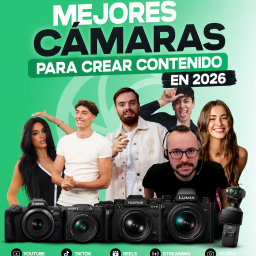 Mejores cámaras para crear contenido en 2026