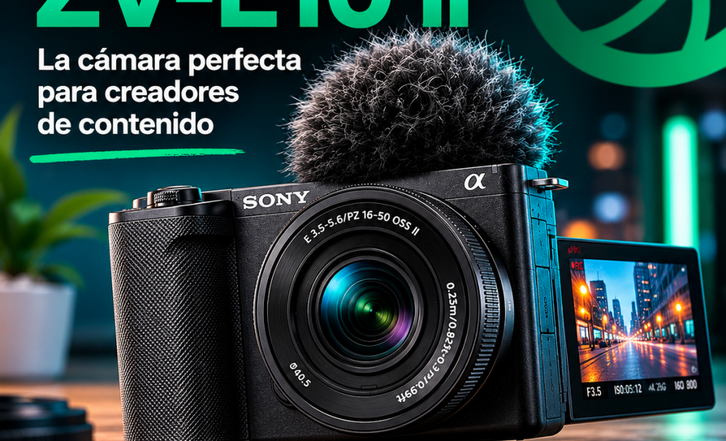 Sony ZV-E10 II: la cámara perfecta para creadores de contenido que quieren dar el salto al vídeo profesional