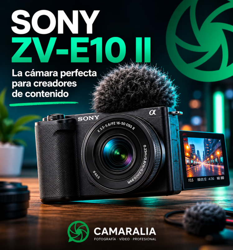 Sony ZV-E10 II: la cámara perfecta para creadores de contenido que quieren dar el salto al vídeo profesional