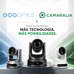 PTZOptics llega a CAMARALIA: la revolución del vídeo profesional, streaming y producción multicámara
