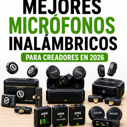 Mejores micrófonos inalámbricos para creadores en 2026: guía definitiva para grabar audio profesional