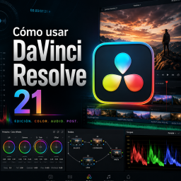 Cómo usar DaVinci Resolve 21: guía completa + entrenamiento gratis oficial de Blackmagic