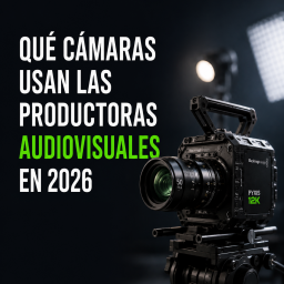 Qué cámaras están usando realmente las productoras audiovisuales en 2026