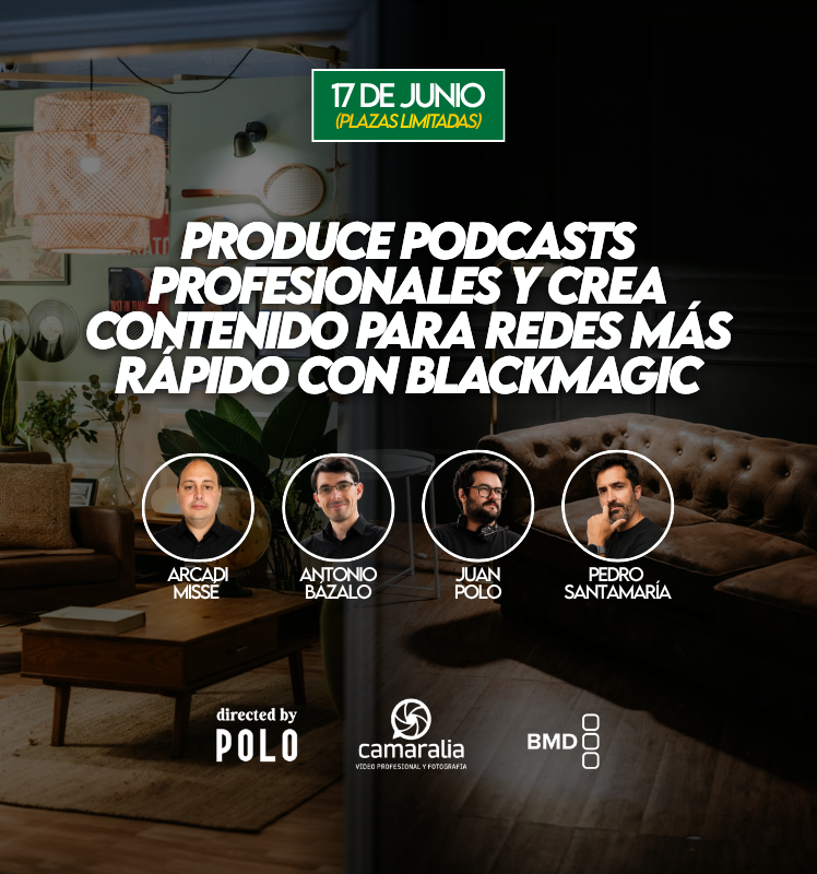 Flujos de producción con Blackmagic Design: descubre cómo optimizar tus proyectos audiovisuales en Málaga