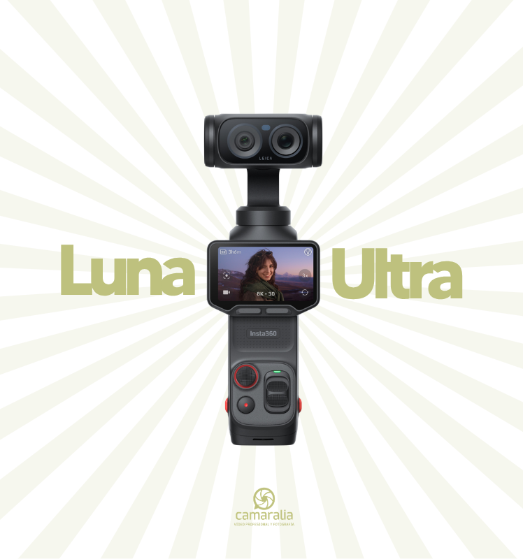 Insta360 Luna Ultra: la nueva cámara gimbal 8K con Leica que redefine la creación de contenido