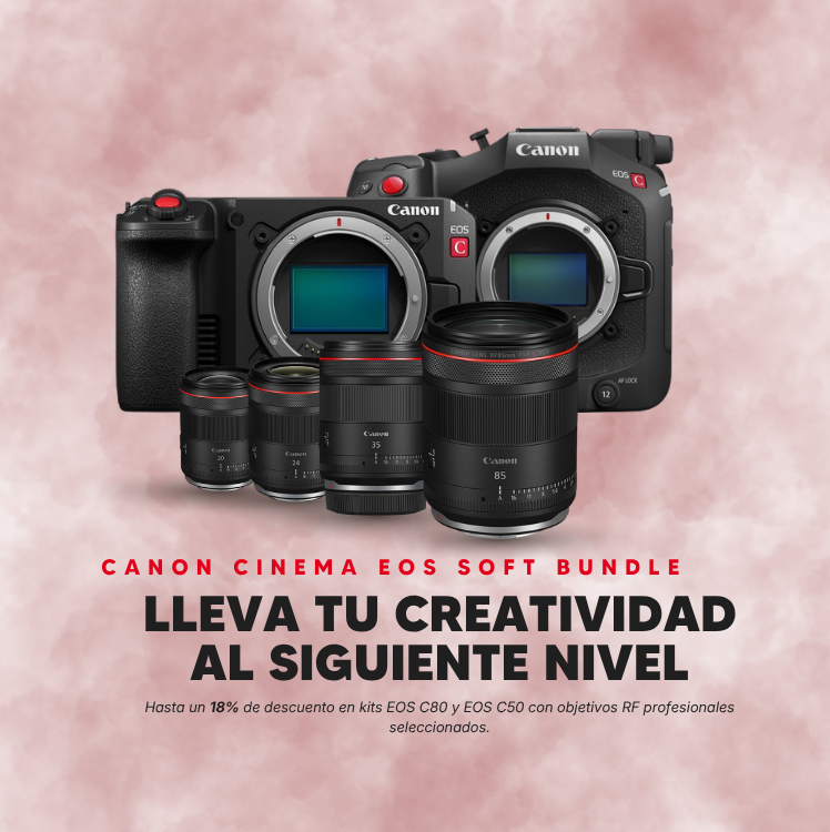 Los mejores packs Canon Cinema EOS para cada tipo de creador