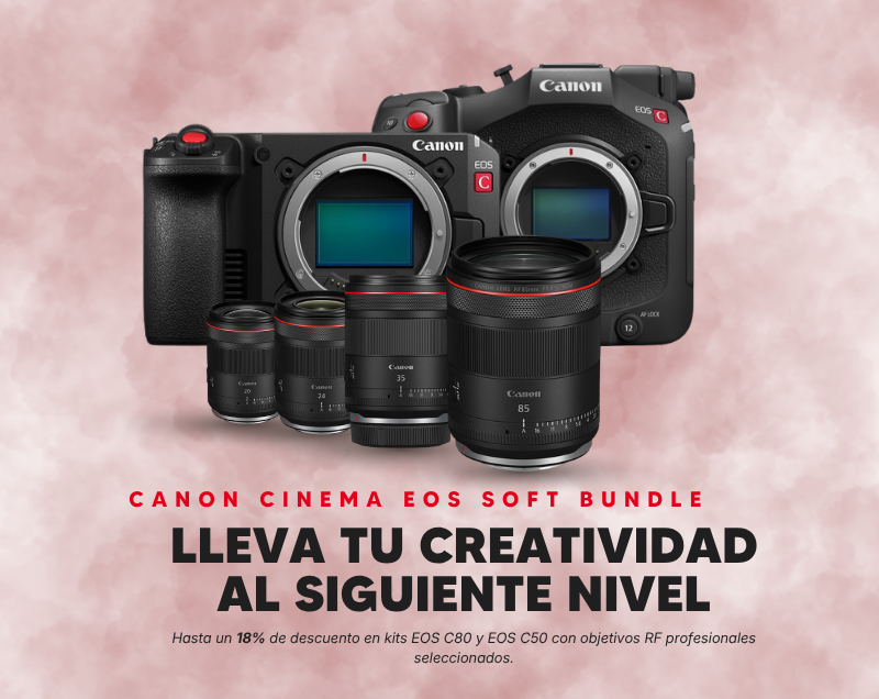 Los mejores packs Canon Cinema EOS para cada tipo de creador