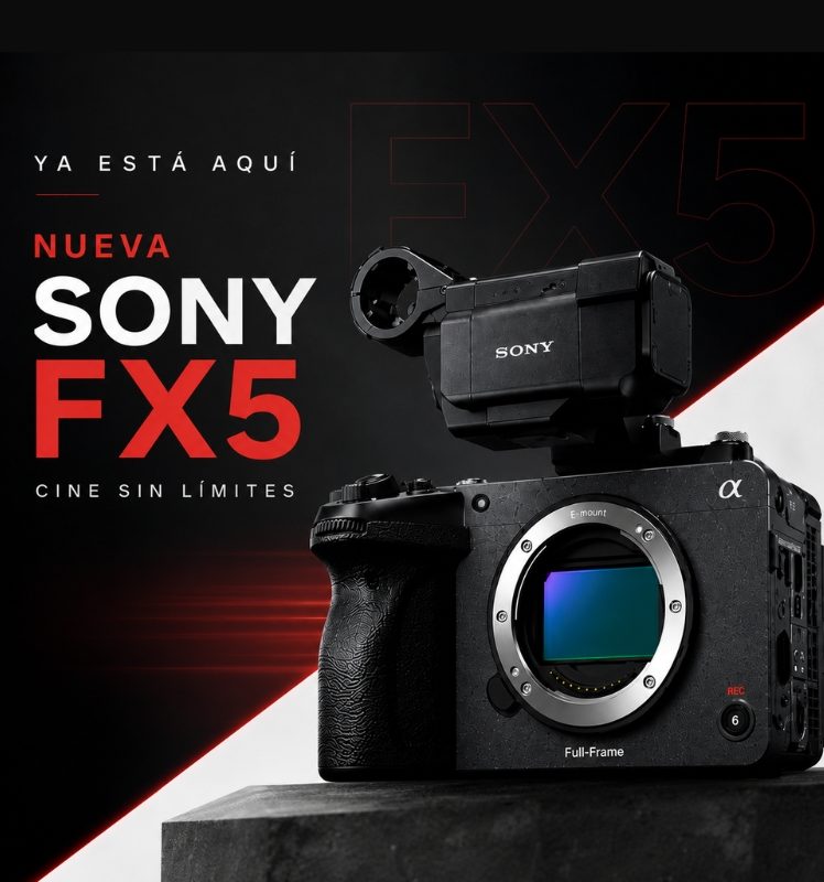 Sony FX5: la nueva cámara Cinema Line que redefine la producción audiovisual profesional
