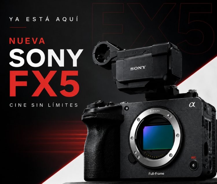 Sony FX5: la nueva cámara Cinema Line que redefine la producción audiovisual profesional