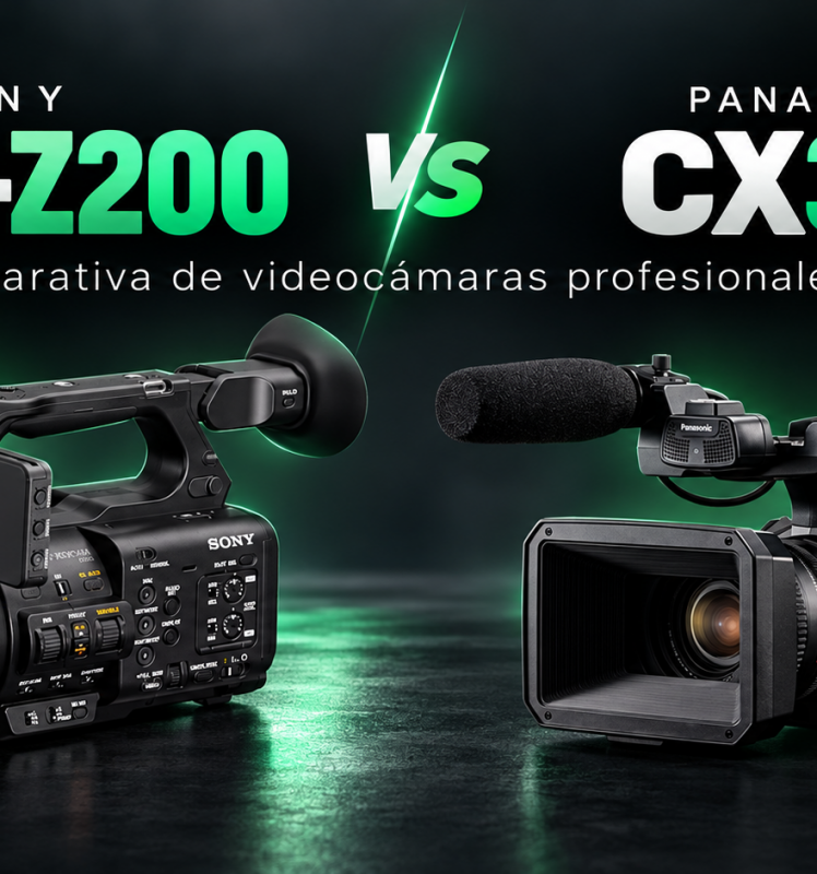 Panasonic AG-CX370 vs Sony PXW-Z200: diferencias y cuál elegir